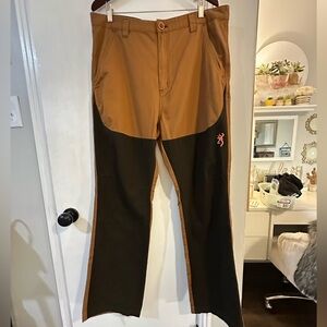 Like new men Browning canvas pants 38 34 brown tan work hunting Carhartt 38 x 34